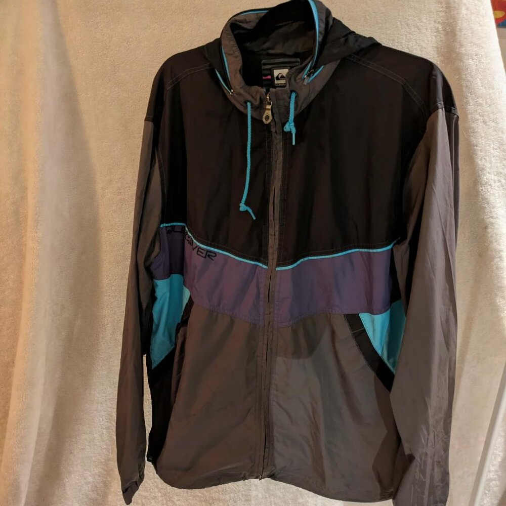 Quicksilver Size XL wind breaker jacket